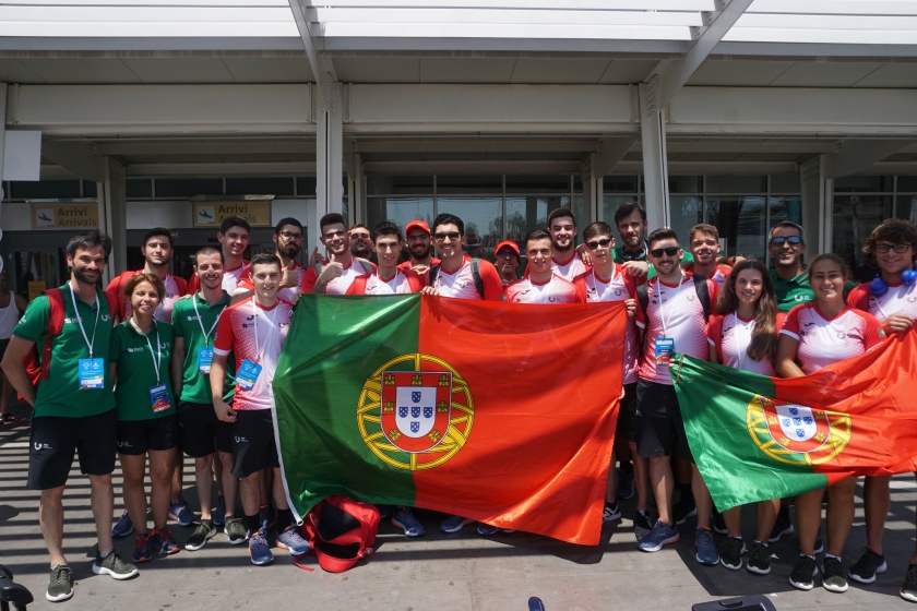 Voleibol e ténis chegaram esta terça-feira